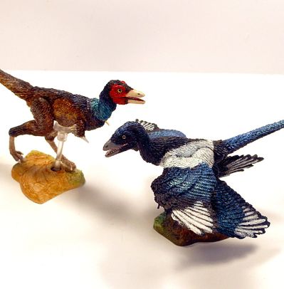 东方2件装- 顾氏小盗龙和鹰嘴单爪龙- 1/6可动玩偶