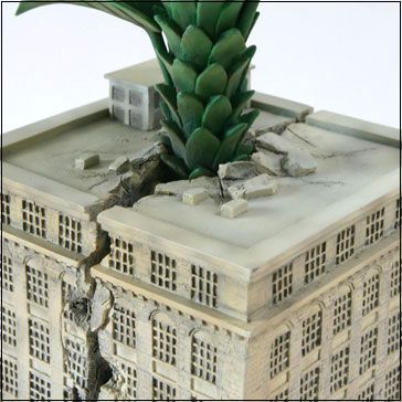 大怪兽系列 奥特Q编 巨大植物 究兰（黑白色版）