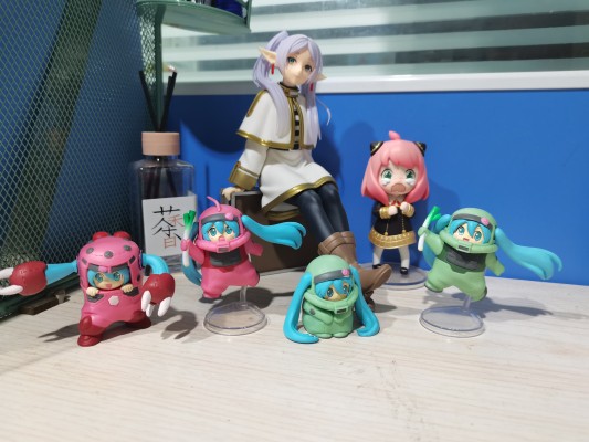 高达联名初音未来 周年庆项目 珍藏人偶合集