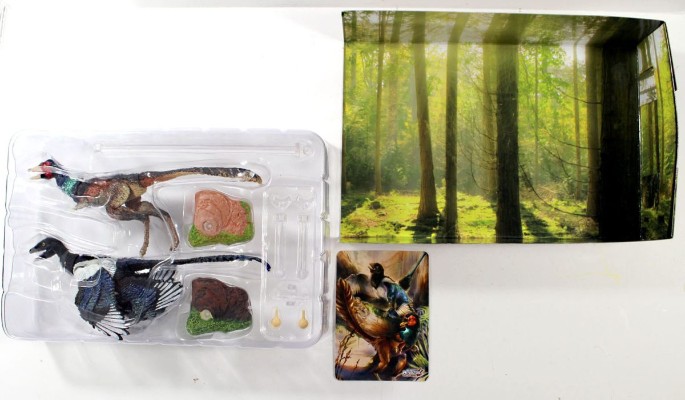 东方2件装- 顾氏小盗龙和鹰嘴单爪龙- 1/6可动玩偶