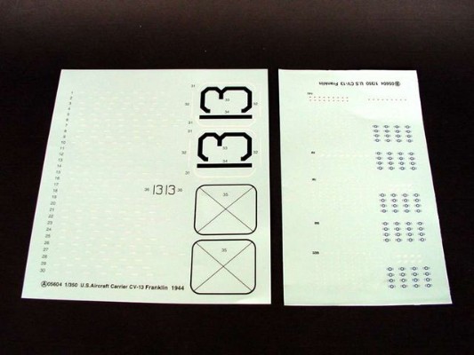 05604 美国 CV-13 富兰克林号 航空母舰 1944年