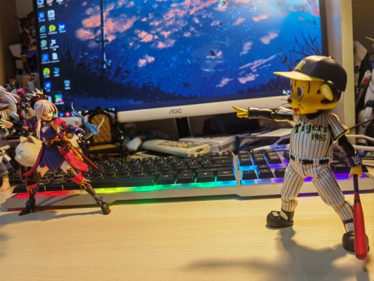 figma#021 阪神老虎队 TO-LUCKY  主场