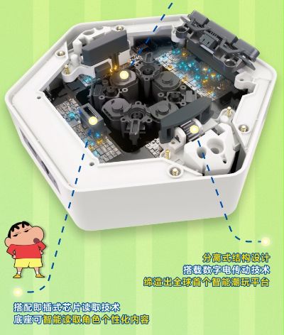 蜡笔小新 迷你机器人系列 新驰神往/新花路放/新高气傲/新生无奈