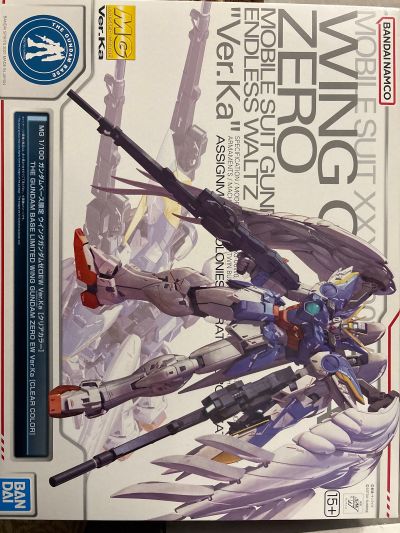 MG 1/100  高达基地专属商品  飞翼高达零式·无尽的华尔兹 Ka版 [透明配色]