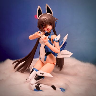 机甲少女 短剑 泳装 蓝色冲击配色