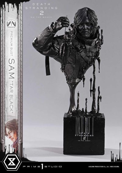 Premium Bust 死亡搁浅2：冥滩之上 山姆（焦油黑）