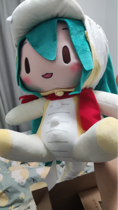 初音未来 巳蛇2025 软绵绵玩偶（LL码）