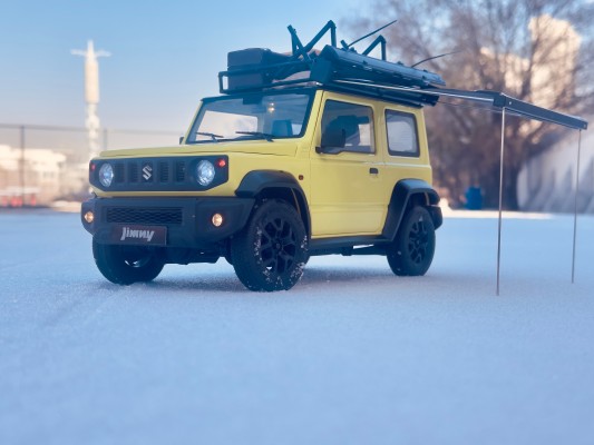 卡扣组合型套件 No.08-A 铃木 吉姆尼 (跃动黄)