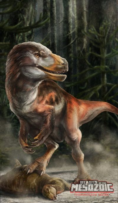 郎氏始暴龙- 1/18可动玩偶