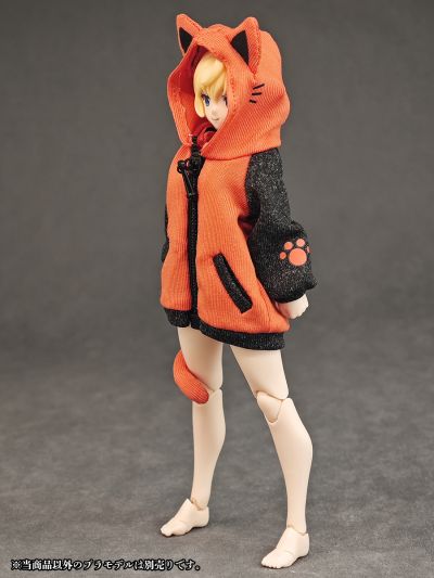 派对动物女孩 家居服 猫咪连帽衫