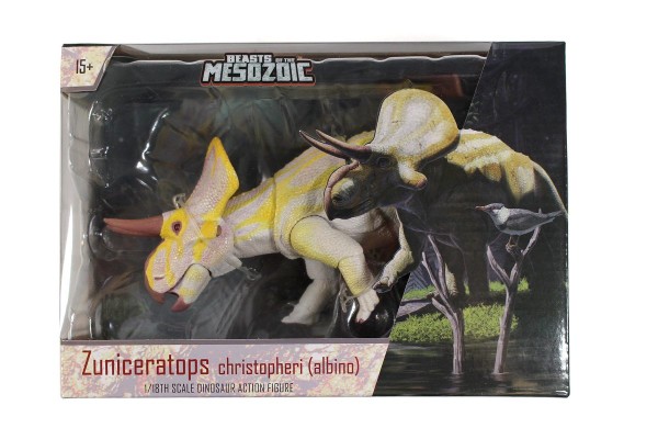 祖尼角龙（白化病版）-可动玩偶