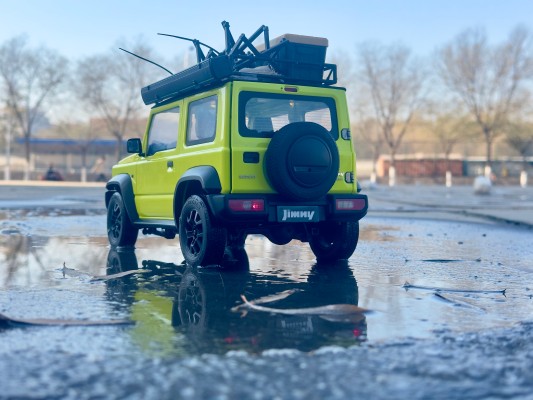 卡扣组合型套件 No.08-A 铃木 吉姆尼 (跃动黄)