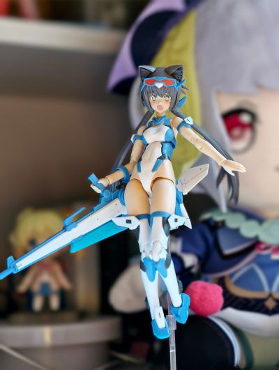 机甲少女 短剑 泳装 蓝色冲击配色