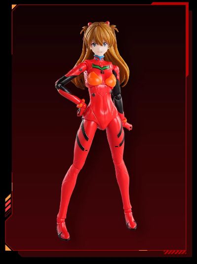 布鲁可积木人-奇迹版-新世纪福音战士-式波.明日香.兰格雷 战斗服(驾驶舱特别版)