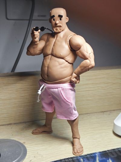 中年方头人素体