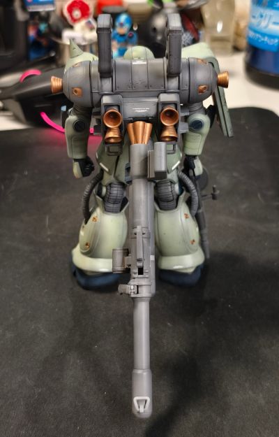 HGGT 1/144 机动战士高达 雷霆宙域  MS-06 扎古 II ＆Big Gun（高达雷霆宙域版）