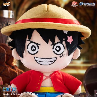 HUGGYDOLL 毛绒玩偶 航海王 路飞款/佐罗款/山智款