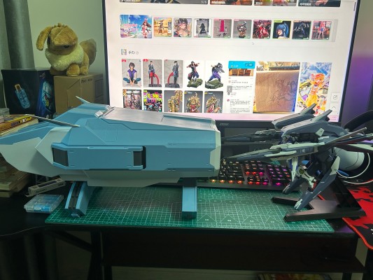 名场面还原系列 机动战士高达00（1/144HG） 托勒密机舱