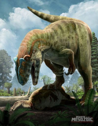 脆弱异特龙-1/18可动玩偶