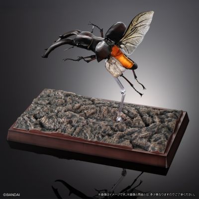 生物大图鉴Premium 巨颚叉角锹形虫（红色）