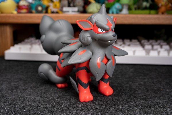 宝可梦比例世界 洗翠地区 望罗与风速狗（洗翠的样子）