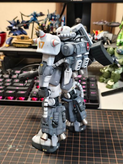 MG 	Mobile Suit Variations MS-06R-1A 高机动型扎古II 改良型 Eric Mansfield Custom 