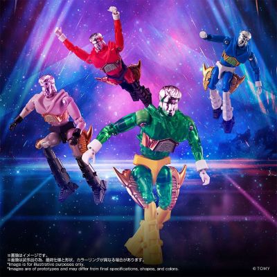 多美商店限定 LEGACYSOUL  微星小超人 指挥官2号4体套装