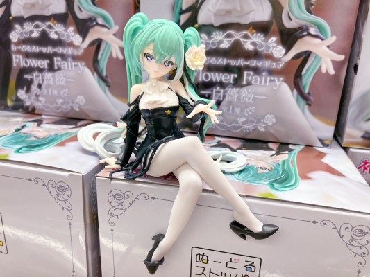 初音未来 压泡面人偶 花仙子系列—白玫瑰仙子—
