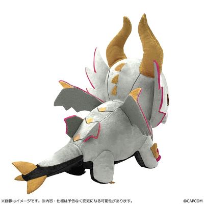 怪物猎人 怪物可爱布偶 爵银龙