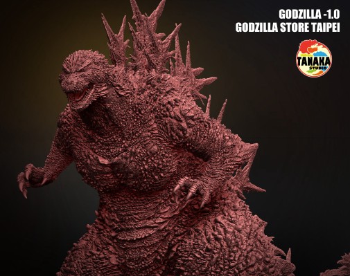 哥斯拉（2023）雕像 （台北哥斯拉商店展示品）