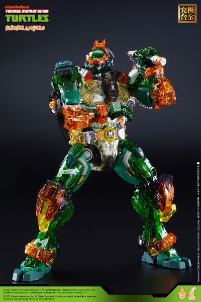 MechaHeat系列 合金机甲 机甲忍者龟 米开朗基罗 彩透版