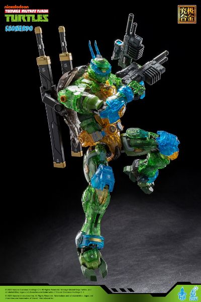 MechaHeat系列 合金机甲 机甲忍者龟 莱昂纳多 彩透版