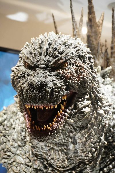 哥斯拉（2023）雕像 （台北哥斯拉商店展示品）