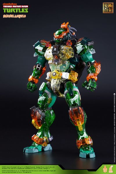MechaHeat系列 合金机甲 机甲忍者龟 米开朗基罗 彩透版
