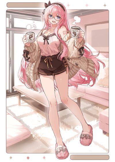 初音未来 x 良笑 插画大赛 第11回 「居家服」巡音流歌