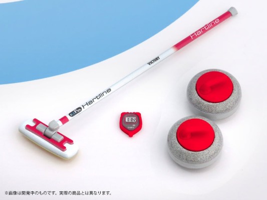 Pripra 人偶的运动 冰壶 红色