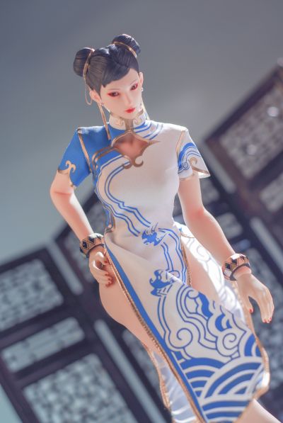 ストリートファイター 春丽 ポリストーン スタチュー