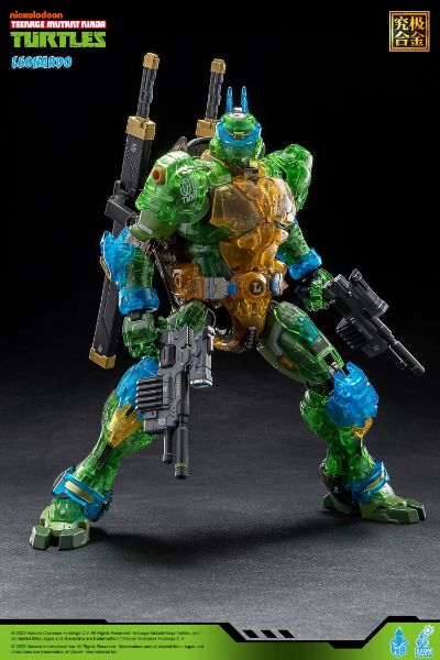 MechaHeat系列 合金机甲 机甲忍者龟 莱昂纳多 彩透版