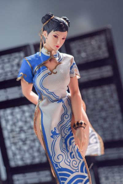 ストリートファイター 春丽 ポリストーン スタチュー