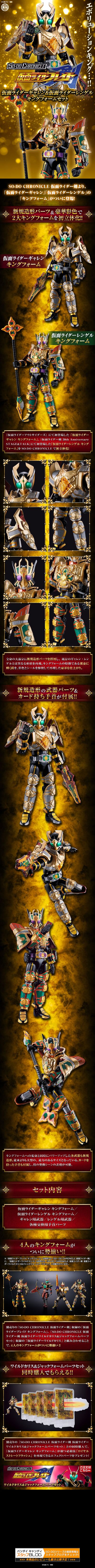 装动编年史 假面骑士星币&假面骑士权杖 国王形态套装【Premium Bandai限定】