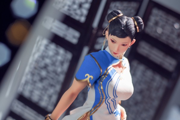 ストリートファイター 春丽 ポリストーン スタチュー