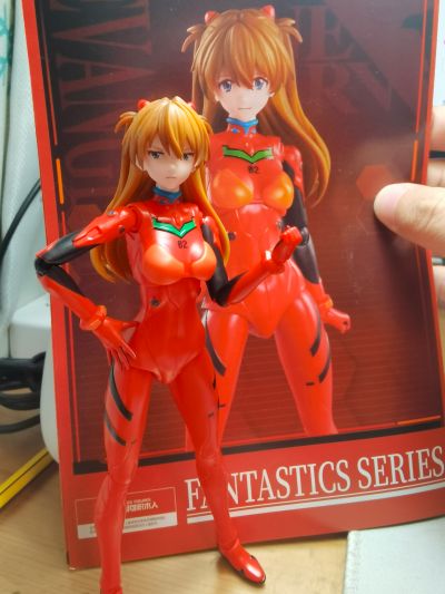 布鲁可积木人-奇迹版-新世纪福音战士 式波·明日香·兰格雷 战斗服