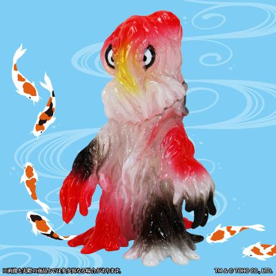 中等尺寸系列 黑多拉 锦鲤形象透明版【哥斯拉基地限定配色】