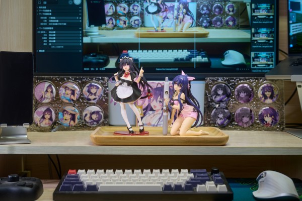 约会大作战 握笔之友！夜刀神十香 可爱丝绸装造型