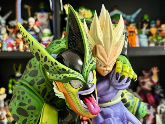 一番赏 龙珠 龙珠历史Ⅱ C奖 贝吉塔VS沙鲁 追忆往昔