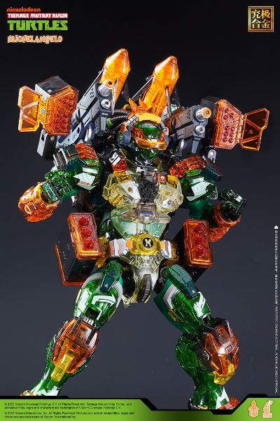 MechaHeat系列 合金机甲 机甲忍者龟 米开朗基罗 彩透版
