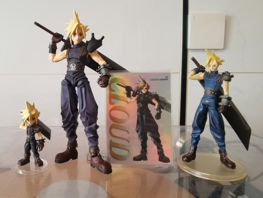 最终幻想7 BRING ARTS 克劳德·斯特莱夫