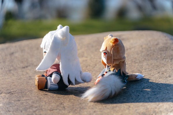 狼与香辛料 merchant meets the wise wolf 大尺寸40公分毛绒玩偶 赫萝