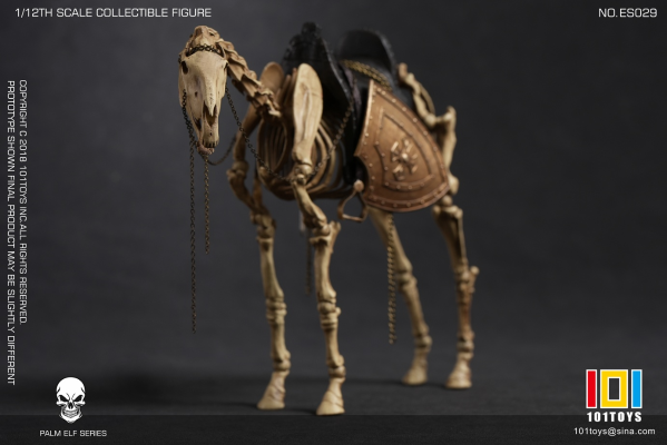 掌上精灵系列 骷髅骨架可动马