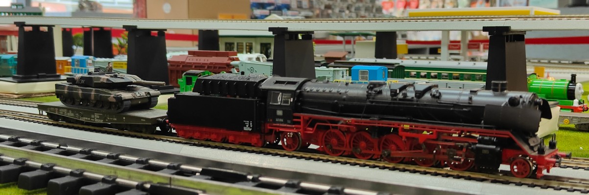 L1317XX 1/87 HO比例 德意志国铁路BR45 2-10-2蒸汽机车火车（新版）